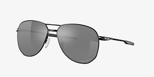 OAKLEY MEN'S OO4147 CONTRAIL AVIATOR SUNGLASSES, MATTE GUNMETAL/PRIZM BLACK, 57