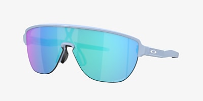 OAKLEY MEN'S OO9248 CORRIDOR RECTANGULAR SUNGLASSES, MATTE STONEWASH/PRIZM SAPPHIRE, 42