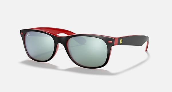 Ray-Ban RB2132M F63830 Matte Black / Silver Flash 55 mm