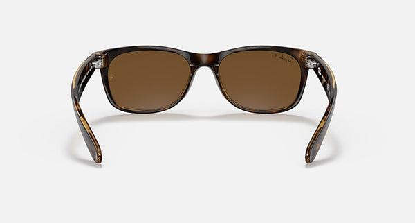RAY-BAN NEW WAYFARER CLASSIC Polished Tortoise/B15-Brown, 55