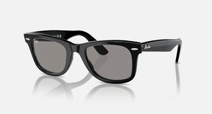 RAY-BAN ORIGINAL WAYFARER CLASSIC POLISHED BLACK/GREY, 50