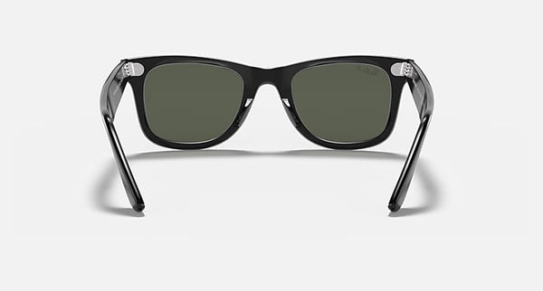RAY-BAN ORIGINAL WAYFARER CLASSIC Sunglasses in Black and Green 54