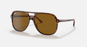 RAY-BAN BILL POLISHED HAVANA/B-15 BROWN, 56