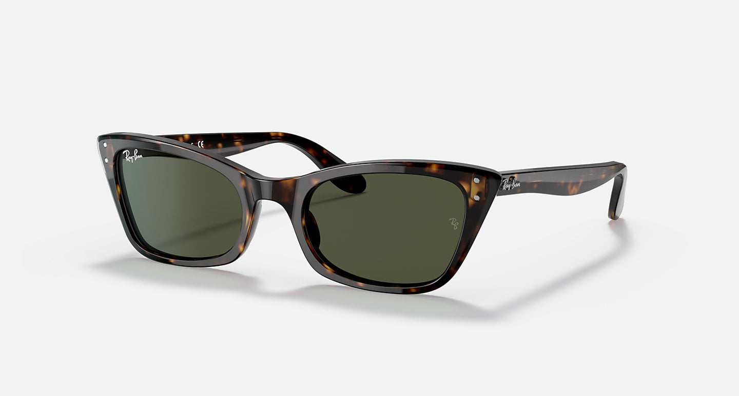 RAY-BAN LADY BURBANK POLISHED HAVANA/GREEN, 52