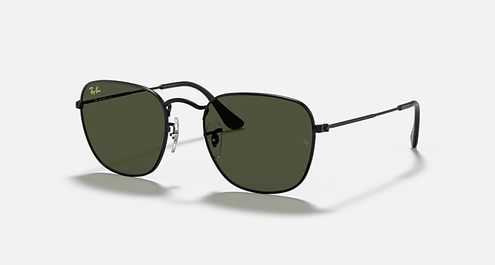 RAY-BAN FRAME COLOR: POLISHED BLACK/ G-15 GREEN, 51