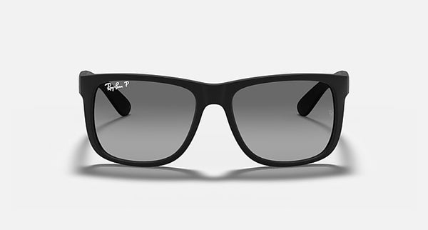RAY-BAN JUSTIN CLASSIC Polished Transparent Blue/Grey, 51