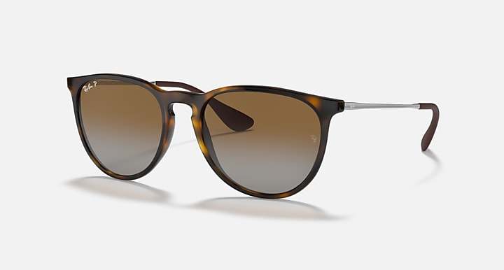 RAY-BAN ERIKA CLASSIC POLISHED LIGHT HAVANA/BROWN, 54