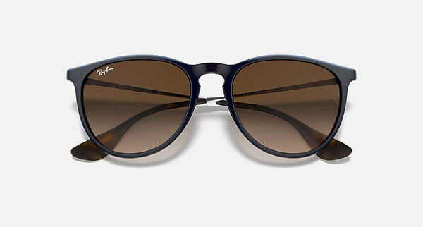 RAY-BAN ERIKA CLASSIC Sunglasses in Blue and Brown Gradient 54