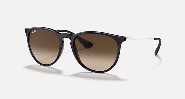 RAY-BAN ERIKA CLASSIC Sunglasses in Blue and Brown Gradient 54