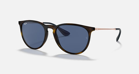 RAY-BAN ERIKA COLOR MIX POLISHED HAVANA/BLUE, 54