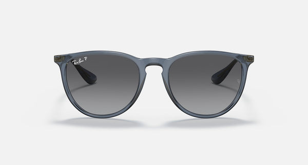 RAY-BAN ERIKA CLASSIC Polished Transparent Blue/Gray