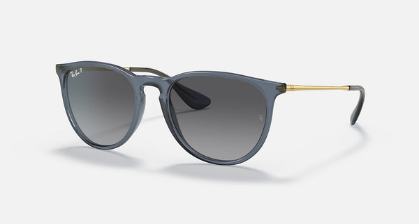 RAY-BAN ERIKA CLASSIC Polished Transparent Blue/Gray