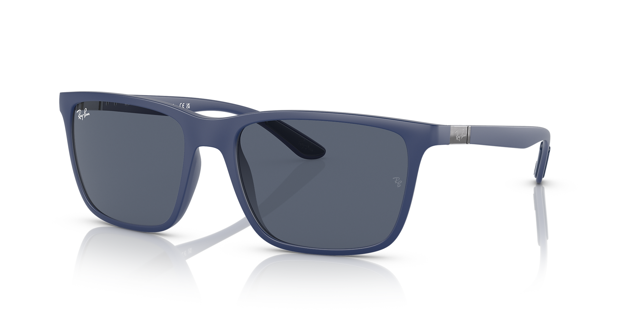 RAY-BAN RB4385  BLUE/DARK GREY, 58