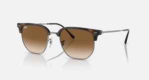 RAY-BAN NEW CLUBMASTER POLISHED HAVANA/BROWN, 51