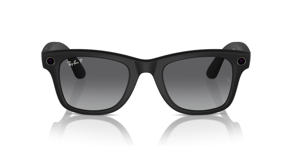 RAY BAN META WAYFARER SMART GLASSES - Matte Black, Graphite