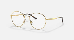 RAY-BAN RB3681 OPTICS  POLISHED ARISTA GOLD, 50