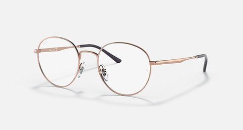 RAY-BAN RB3681 OPTICS  POLISHED ROSE GOLD, 48