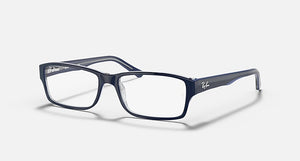 RAY-BAN RB5169 OPTICS POLISHED BLUE, 52