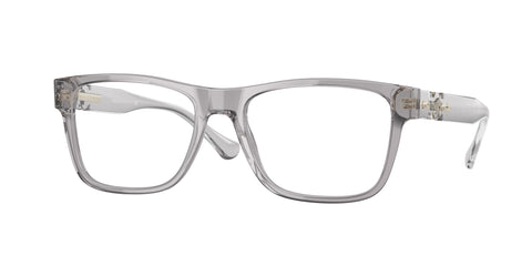 VERSACE TRANSPARENT GREY EYEGLASSES