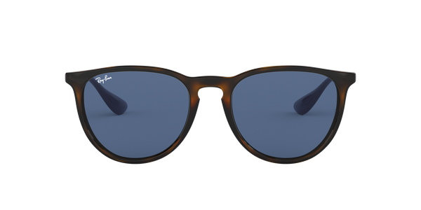 RAY-BAN ERIKA CLASSIC Sunglasses in Havana and Dark Blue 54