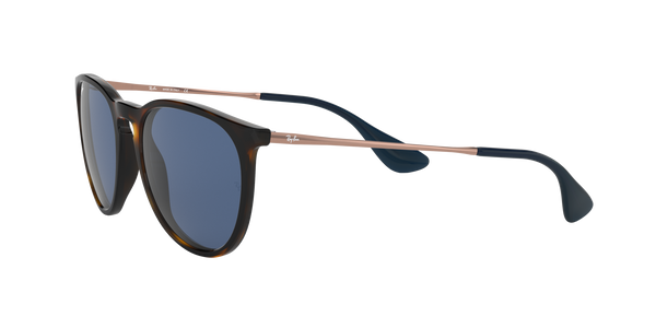RAY-BAN ERIKA CLASSIC Sunglasses in Havana and Dark Blue 54