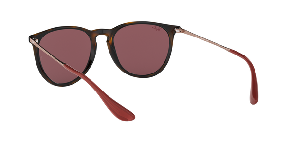 RAY-BAN ERIKA CLASSIC Sunglasses in Havana and Dark Violet 54