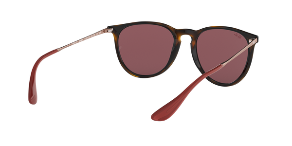 RAY-BAN ERIKA CLASSIC Sunglasses in Havana and Dark Violet 54