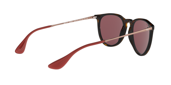 RAY-BAN ERIKA CLASSIC Sunglasses in Havana and Dark Violet 54