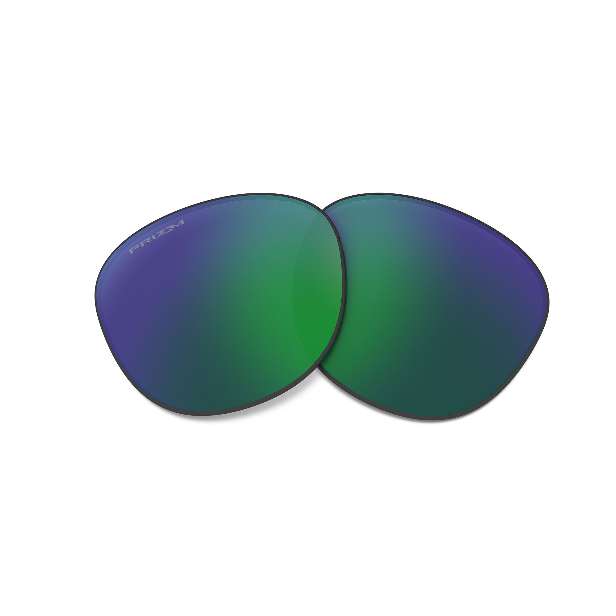 OAKLEY LATCH OVAL REPLACEMENT SUNGLASS LENSES, PRIZM JADE, 53 MM