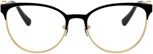 VERSACE ENAMEL MEDUSA VE 1271 BLACK WOMEN EYEWEAR FRAME, 54