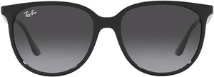 RAY-BAN WOMEN'S SQUARE SUNGLASSES, BLACK/GREY GRADIENT, RB4378 54