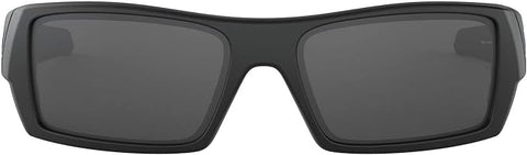 OAKLEY MEN'S GASCAN RECTANGULAR SUNGLASSES, MATTE BLACK/BLUE STRIPE/GREY, OO9014 60