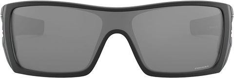 OAKLEY MEN'S BATWOLF RECTANGULAR SUNGLASSES, MATTE BLACK/US FLAG ICON/PRIZM BLACK, 0OO9101 27