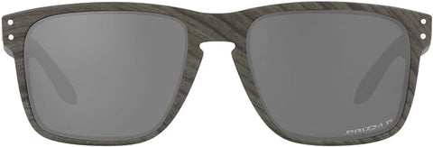 OAKLEY MEN'S HOLBROOK XL SQUARE SUNGLASSES, WOODGRAIN/PRIZM BLACK POLARIZED, OO9417 59