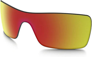 OAKLEY BATWOLF RECTANGULAR REPLACEMENT SUNGLASS LENSES, PRIZM RUBY POLARIZED, AOO9101LS 27