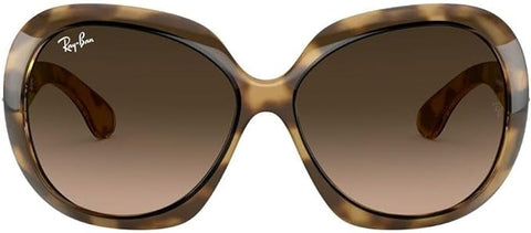 RAY-BAN WOMEN'S JACKIE OHH II BUTTERFLY SUNGLASSES, HAVANA/PINK GRADIENT BROWN,  RB4098 60