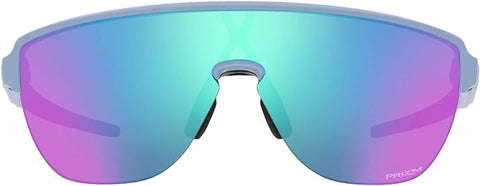 OAKLEY MEN'S  CORRIDOR LOW BRIDGE FIT RECTANGULAR SUNGLASSES, MATTE STONEWASH/PRIZM SAPPHIRE, OO9248A 42