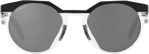 OAKLEY MEN'S  HSTN ROUND SUNGLASSES, MATTE BLACK/PRIZM BLACK POLARIZED, OO9242 52