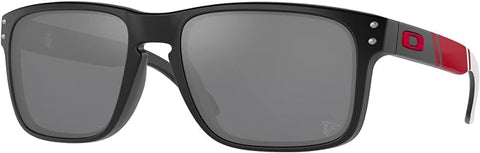 OAKLEY MEN'S HOLBROOK SUNGLASSES, MATTE BLACK/PRIZM BLACK, OO9102 55