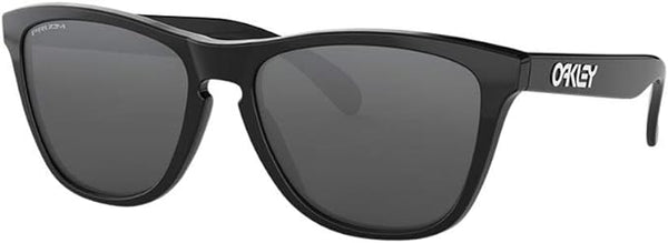 OAKLEY FROGSKINS SQUARE SUNGLASSES, POLISHED BLACK/PRIZM BLACK, OO9013 55