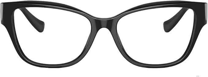 VERSACE ICONIC VE 3347 GB1 BLACK PLASTIC CAT-EYE EYEGLASSES 52