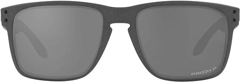 OAKLEY MEN'S HOLBROOK XL SQUARE SUNGLASSES, STEEL/PRIZM BLACK POLARIZED, OO9417 59