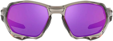 OAKLEY MEN'S PLAZMA RECTANGULAR SUNGLASSES, GREY INK/PRIZM ROAD, OO9019 59