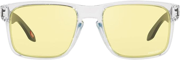 OAKLEY MEN'S HOLBROOK SQUARE SUNGLASSES, CLEAR/PRIZM GAMING, OO9102 55