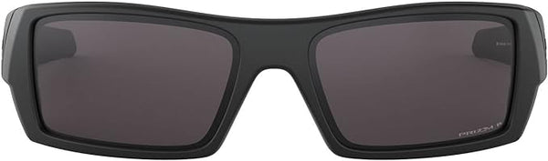 OAKLEY MEN'S GASCAN RECTANGULAR SUNGLASSES, MATTE BLACK/PRIZM GREY POLARIZED, OO9014 60