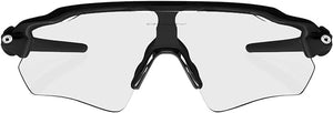 OAKLEY MEN'S RADAR EV PATH RECTANGULAR SUNGLASSES, MATTE BLACK/CLEAR, OO9208 38