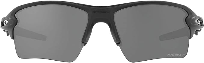 OAKLEY MEN'S FLAK 2.0 XL RECTANGULAR SUNGLASSES, HI RES CARBON/PRIZM BLACK POLARIZED, OO9188 59