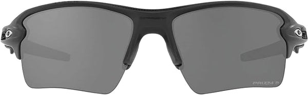 OAKLEY MEN'S FLAK 2.0 XL RECTANGULAR SUNGLASSES, HI RES CARBON/PRIZM BLACK POLARIZED, OO9188 59