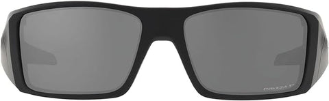 OAKLEY MEN'S  HELIOSTAT RECTANGULAR SUNGLASSES, MATTE BLACK/PRIZM BLACK POLARIZED, OO9231 61