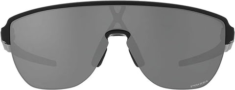 OAKLEY MEN'S CORRIDOR LOW BRIDGE FIT RECTANGULAR SUNGLASSES, MATTE BLACK/PRIZM BLACK, OO9248A 42